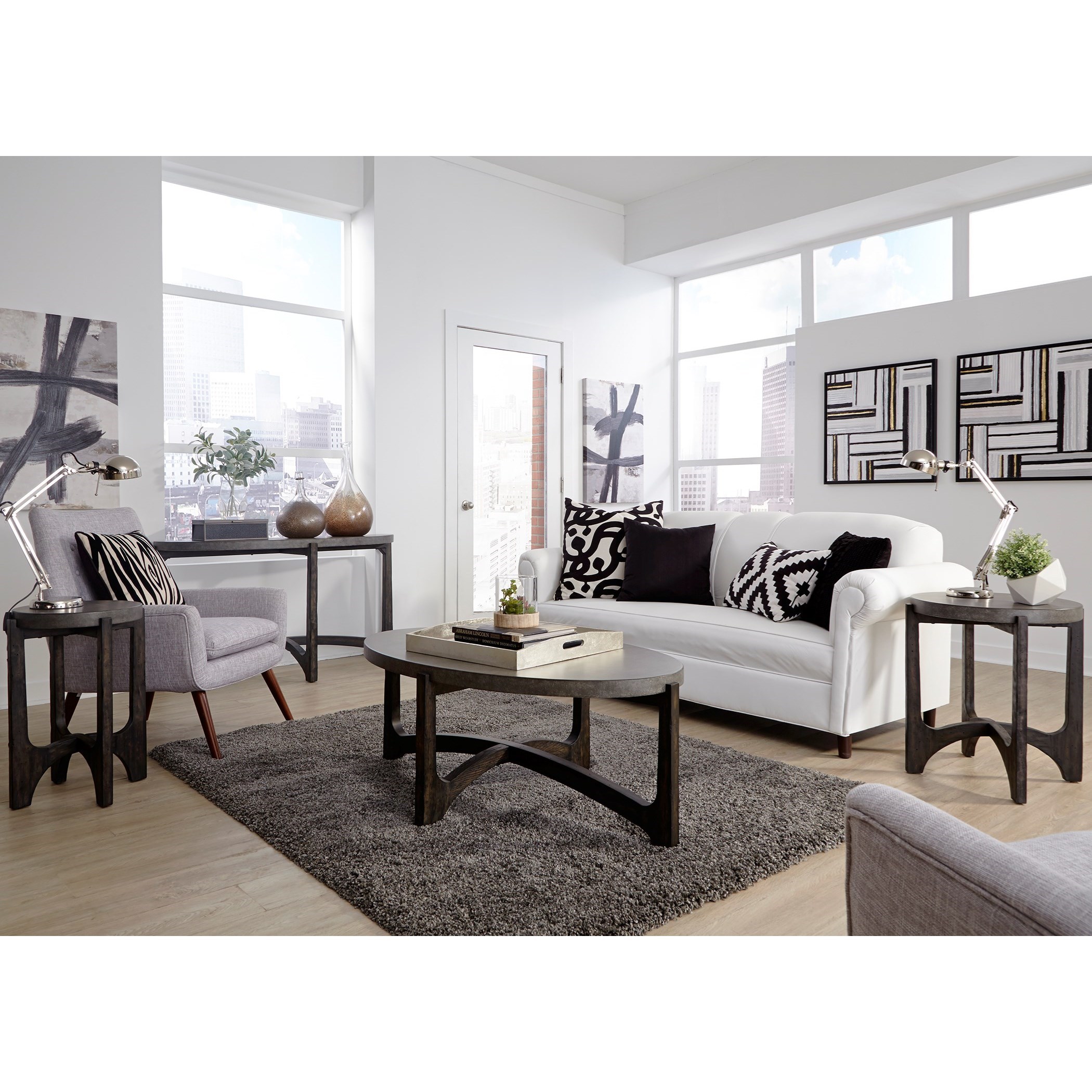 Liberty Furniture Cascade 292 OT1011 Contemporary Round Cocktail